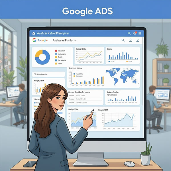 Google Reklam Yönetimi Paneli Görseli