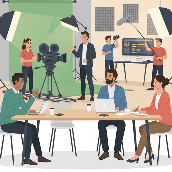 Prodüksiyon Ekipmanları ve Çekim Görseli